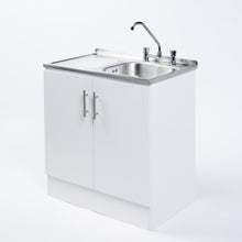 Cargar imagen en el visor de la galería, Kit Lavaplatos 2 Puertas 80 cm Blanco