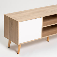 Cargar imagen en el visor de la galería, Rack TV 65 Pulgadas Kanso Jerez-Blanco