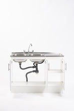 Cargar imagen en el visor de la galería, Kit Lavaplatos 3 Puertas 120 cm Blanco