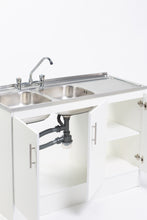 Cargar imagen en el visor de la galería, Kit Lavaplatos 3 Puertas 120 cm Blanco