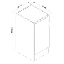 Cargar imagen en el visor de la galería, Base Cocina 1 Puerta Repisa 40 cm