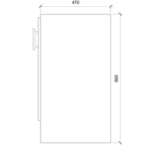 Cargar imagen en el visor de la galería, Base Cocina 2 Puertas Repisa 80 cm
