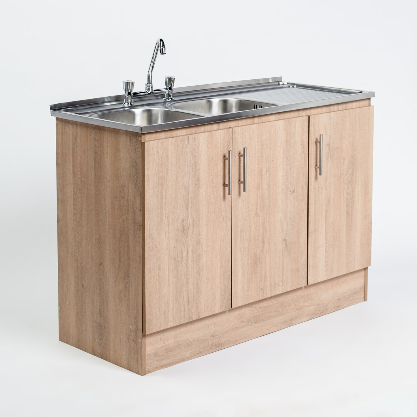 Kit Lavaplatos 3 Puertas 120 cm Beige