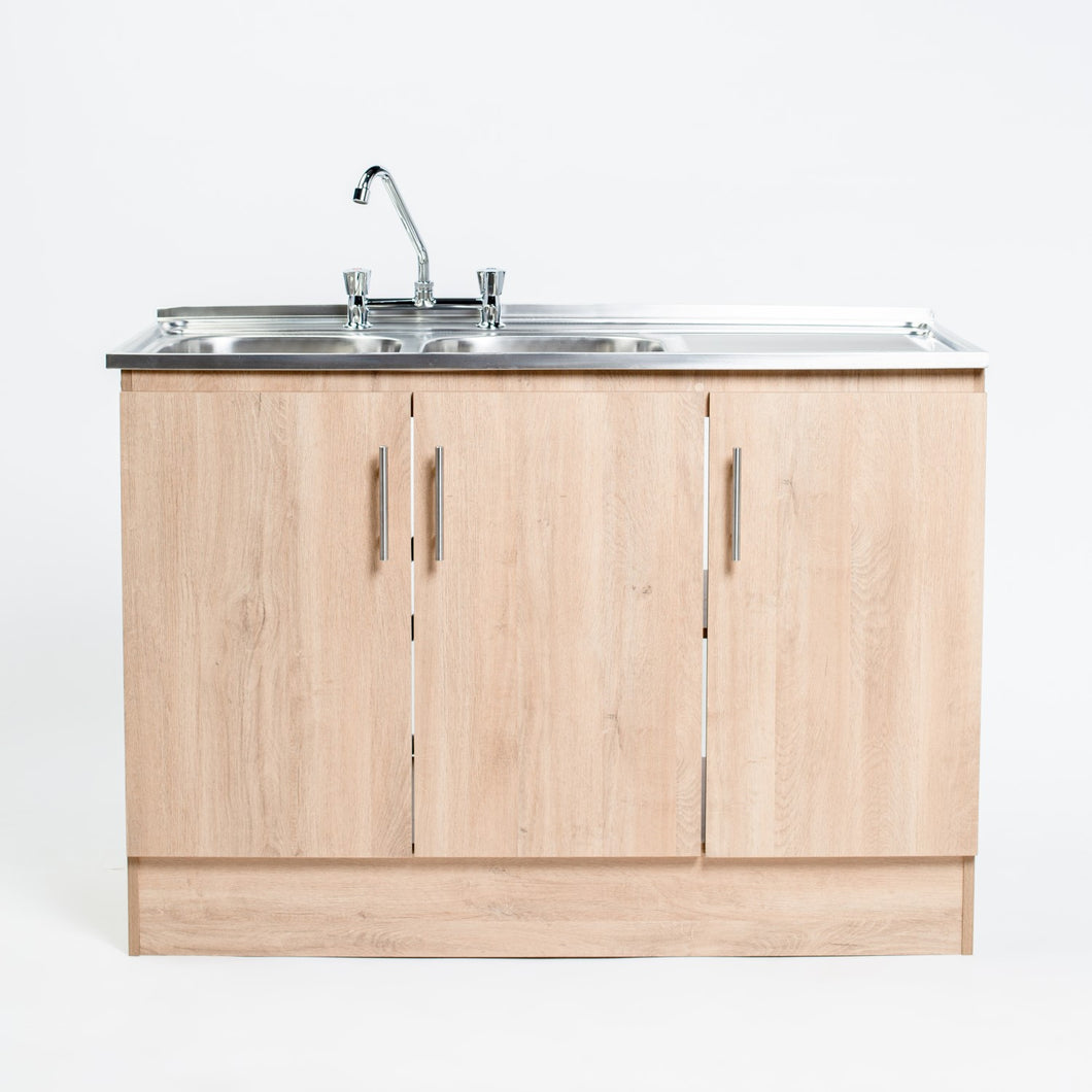 Kit Lavaplatos 3 Puertas 120 cm Beige