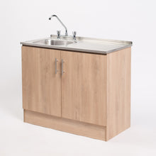 Cargar imagen en el visor de la galería, Kit Lavaplatos 2 Puertas 100 cm Beige
