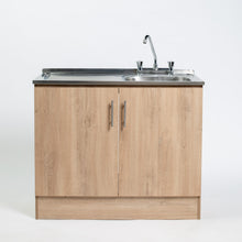 Cargar imagen en el visor de la galería, Kit Lavaplatos 2 Puertas 100 cm Beige
