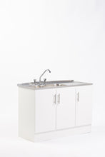 Cargar imagen en el visor de la galería, Kit Lavaplatos 3 Puertas 120 cm Blanco
