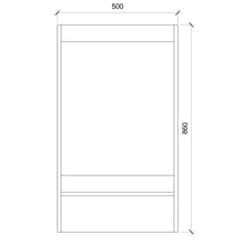 Cargar imagen en el visor de la galería, Base Cocina 1 Puerta Repisa 50 cm
