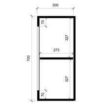 Cargar imagen en el visor de la galería, Mural Cocina 2 Puertas 80 cm
