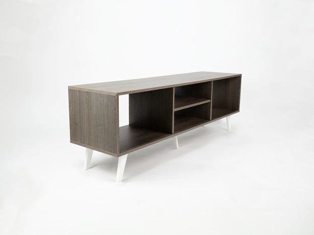 Rack TV 65 Pulgadas ECO Roble Oscuro